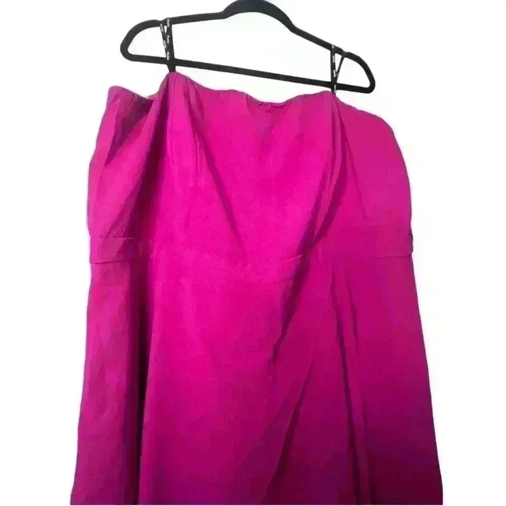 City Chic NWOT Plus size Jumpsuit Purple Magenta Women’s Size XL - Picture 5 of 6
